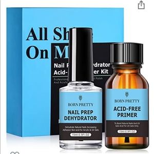 BORN PRETTY Gel Nail Polish Primer Nail Prep Dehydrator and Bond Primer